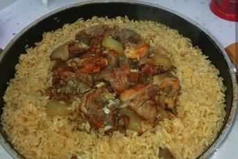 Tavuklu Tas Kebabı