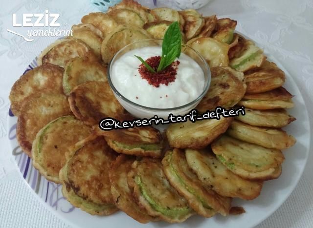 Soslu Kabak Kızartması