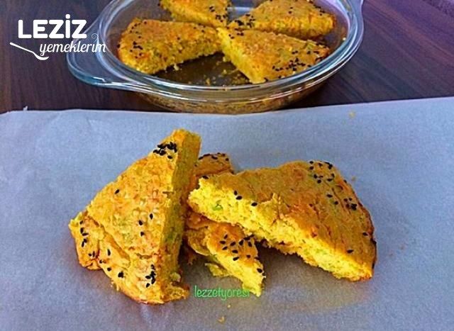 Nefis Pırasalı Mısır Unlu Kek