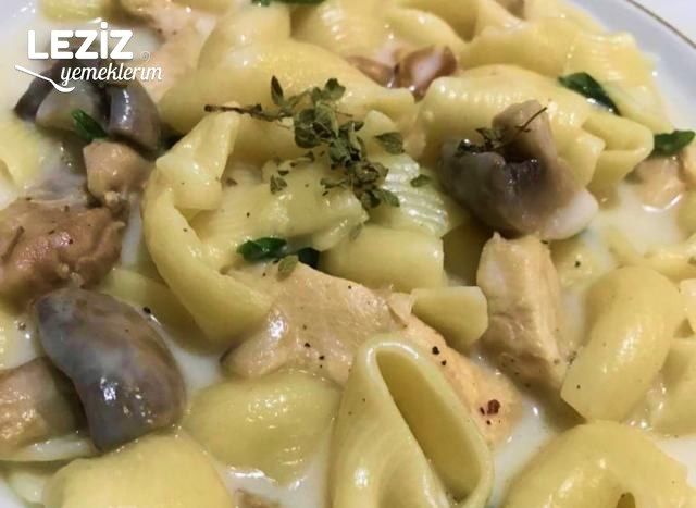 Kremalı Tavuk Makarna