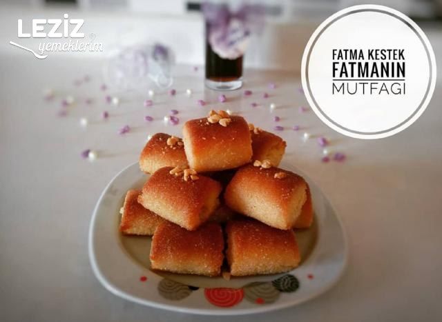 Lokmalik İrmik Tatlısı (Fıstıklı)