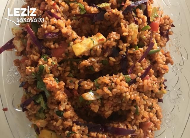 Kısır (Pilavlık Bulgur İle Gaziantep Kısırı)