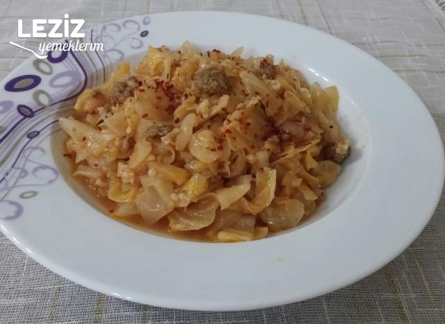 Kıymalı Kapuska Yemeği Tarifi