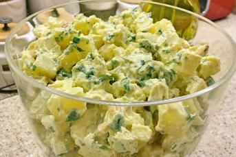 Soslu Patates Salatası Tarifi