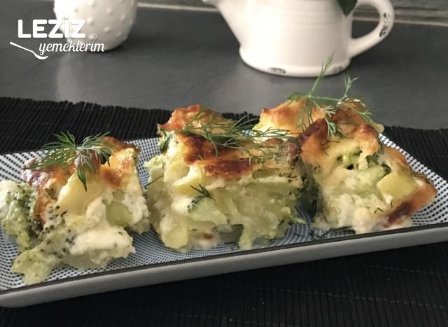 Brokoli Ve Patatesli Graten Tarifi