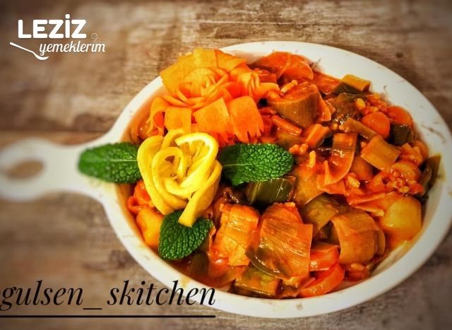 Zeytinyağlı Pırasa (Kışın Vazgeçilmezi)