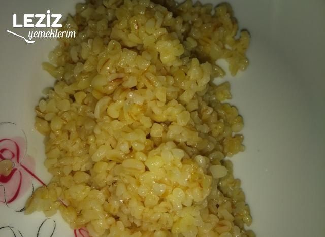 Sade Bulgur Pilavı