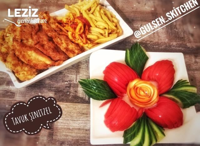 Tavuk Şinitzel Nasıl Yapılır