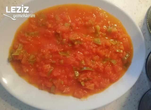 Domates Sosu Tarifi (Menemen)