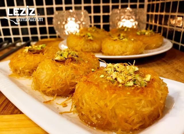 Muffin Kalıbında Kadayıf Tatlısı