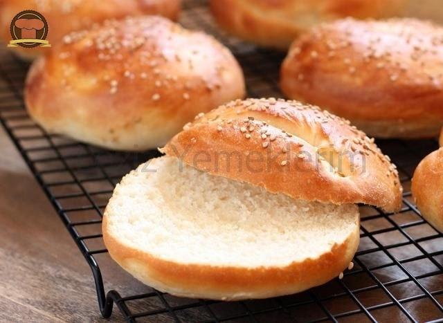 Ev Yapımı Hamburger Ekmeği