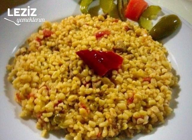 Tavuk Suyuna Bulgur Pilavı Nasıl Yapılır