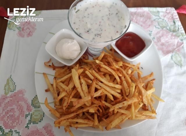 Cips Kıvamında Patates Kızartması