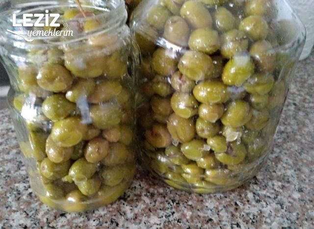 Yeşil Zeytin Yapımı