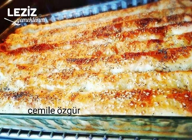 Baklavalık Yufkadan Çıtır Peynirli Börek