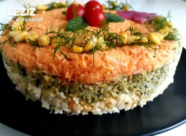 Üç Renkli Brokoli Salatası