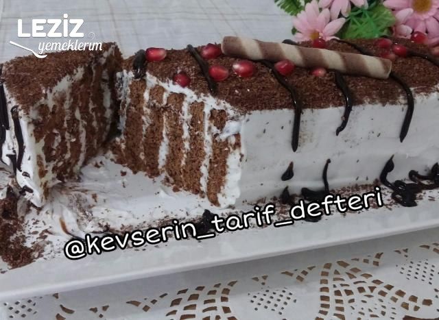 Nefis Balerin Pastası Tarifi (3 Malzemeli)