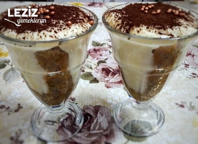 Muhallebili Kedi Dili Kup