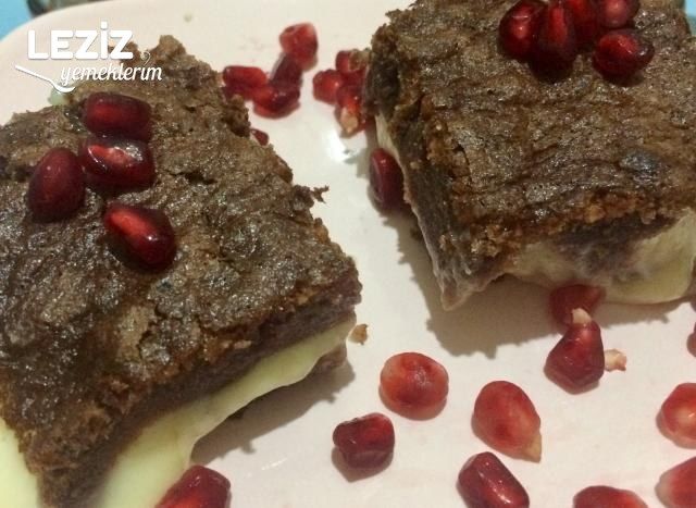 Nefis Muhallebi Dolgulu Kek