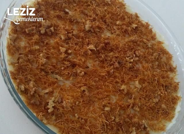 Şahane Kadayıflı Muhallebi
