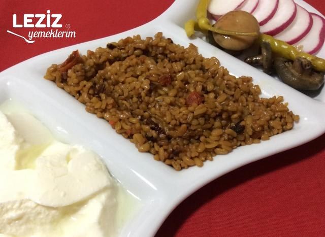 Kurutulmuş Sebzeli Bulgur Pilavı