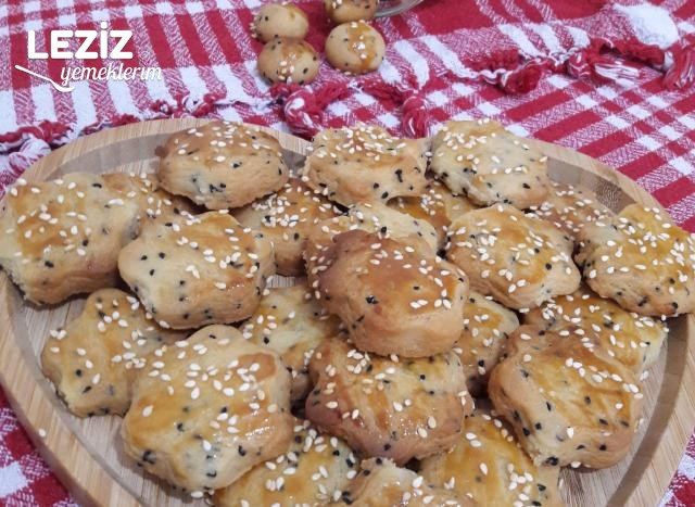 Pastane Usulü Nefis Tuzlu Kurabiye