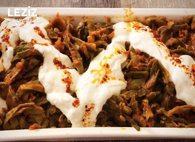 Kurutulmuş Taze Fasulye Kavurması