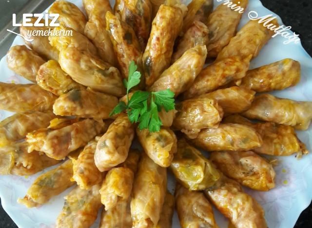 Etli Lahana Sarması Tarifi