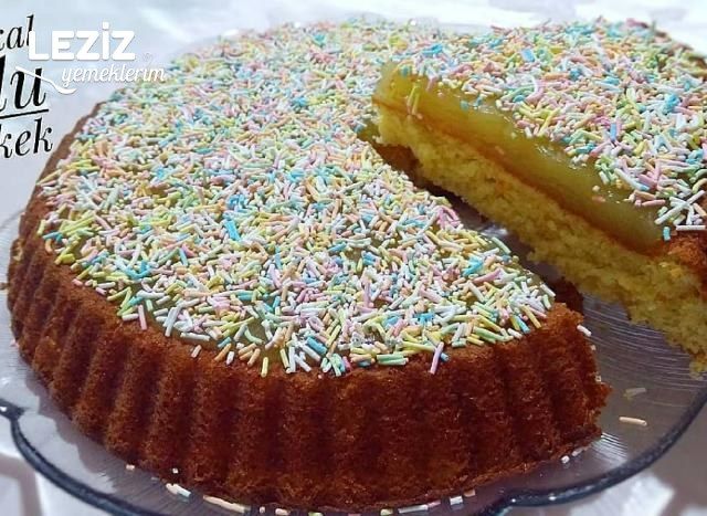 Portakal Soslu Tart Kek Tarifi