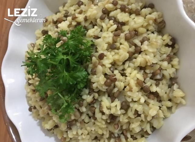 Yeşil Mercimekli Bulgur Pilavı Nasıl Yapılır