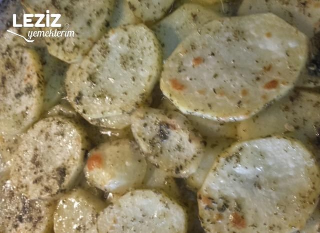Fırında Naneli Patates