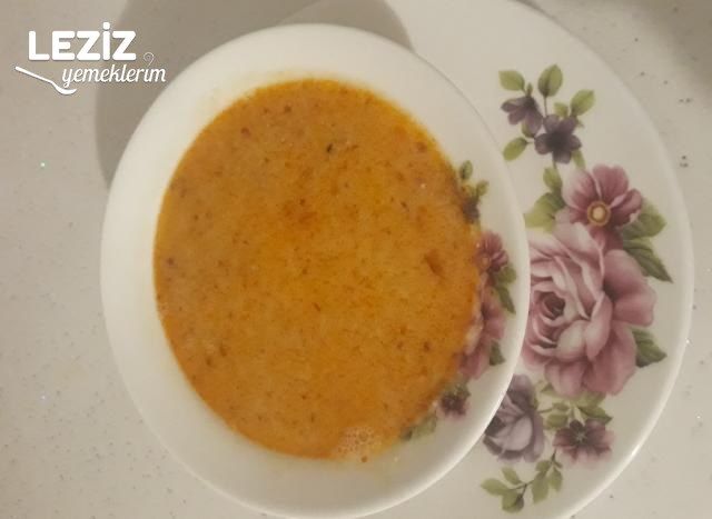 Tarhana Çorbası (Kahramanmaraş Bölgesi)