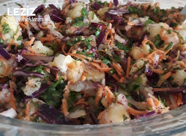 Karalahanalı Patates Salatası