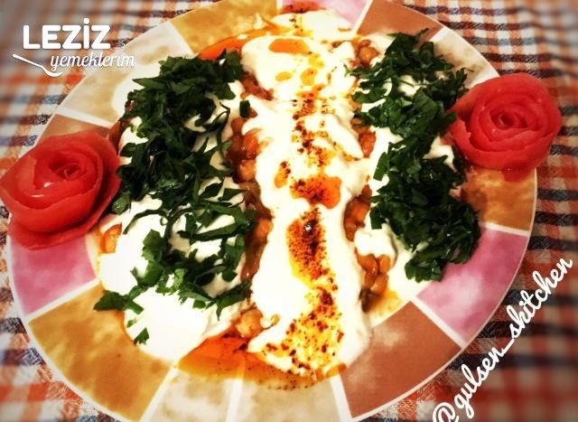 Yoğurtlu Nohut Salatası