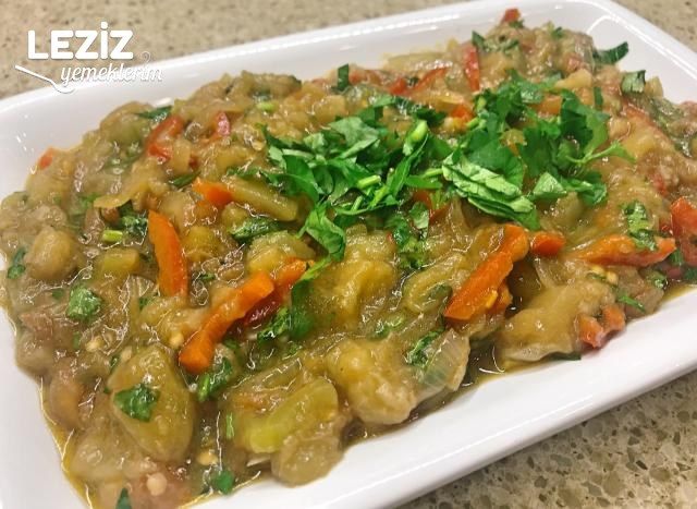 Közlenmiş Patlıcanlı Nefis Salata