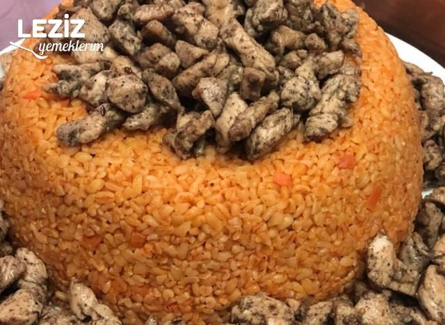 Bulgur Pilavlı Tavuk Sote