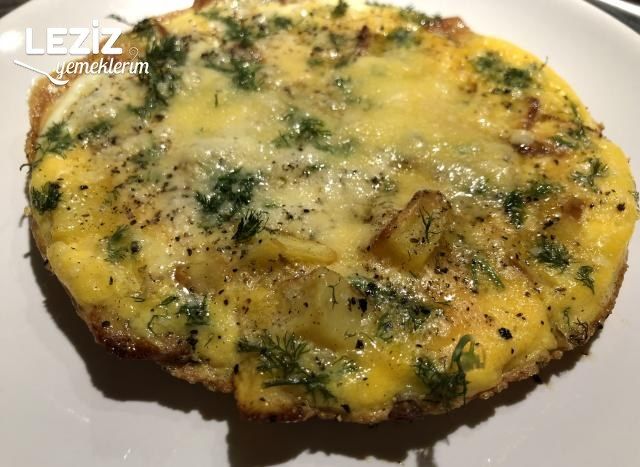 Tadı Nefis Patatesli Omlet