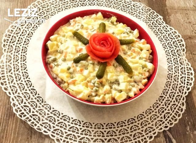 Ev Yapımı Rus Salatası Tarifi