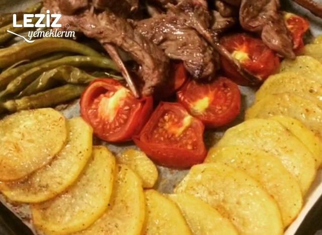 Pirzola Kızartması Ve Fırında Patates Tarifi