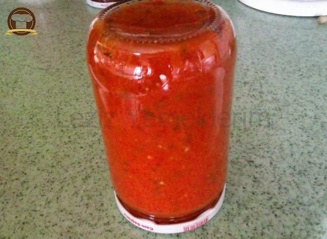 Lutenitsa (Ajvar) Sos Tarifi