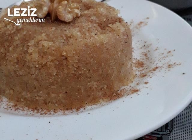 Nefis Dondurmalı İrmik Helvası Tarifi