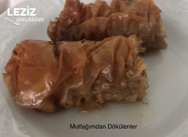 Cevizli Burma Baklava Tarifi