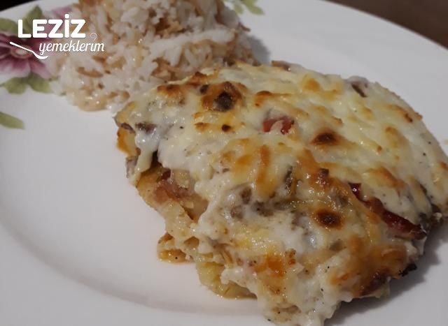 Beşamal Soslu Kıymalı Patates Oturtma