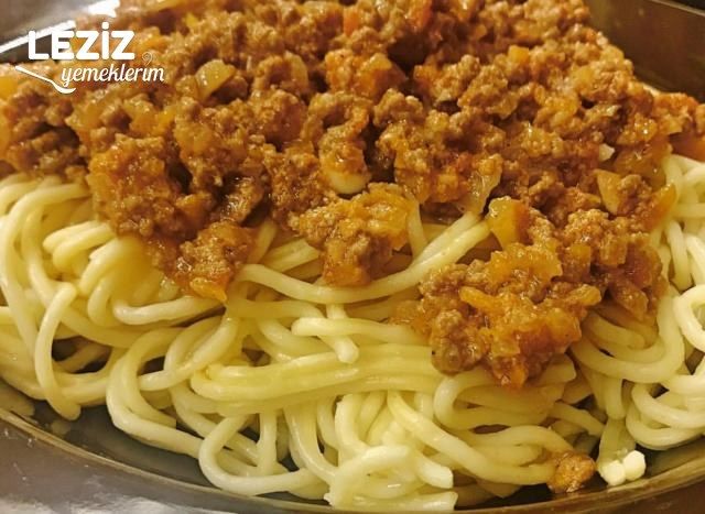 Leziz Bolonez Soslu Makarna Tarifi