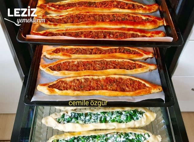 Evde Kıymalı Pide Yapımı