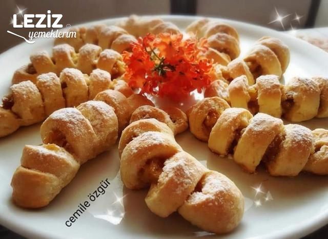 Tahinli Elmalı Kurabiye