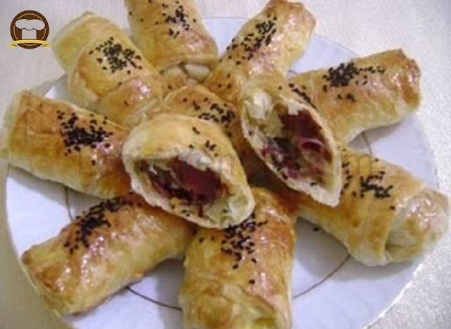 Pastırmalı Patatesli Börek