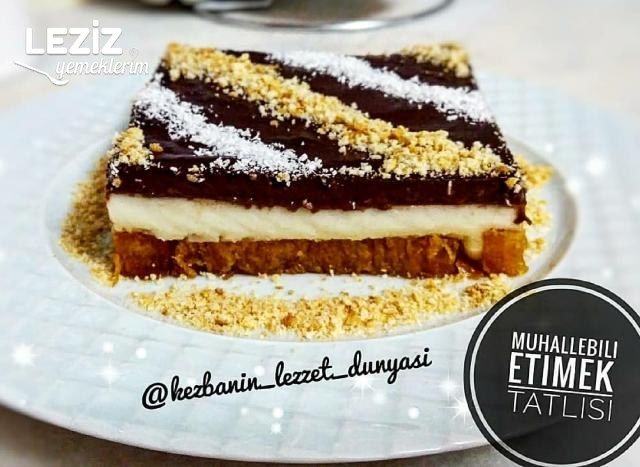 Muhallebili Etimek Tatlısı Tarifi
