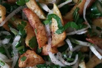 Kızarmış Patates Salatası Tarifi