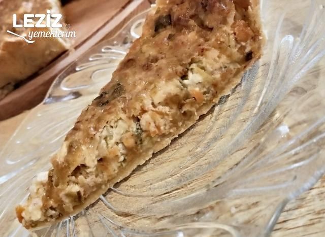 Pırasa Havuç Ve Peynirli Kiş